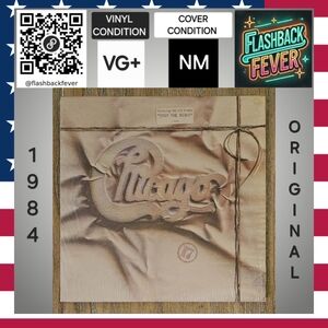 CHICAGO•Chicago 17•1984 US (#9 25060-1)•Winchester Pressing